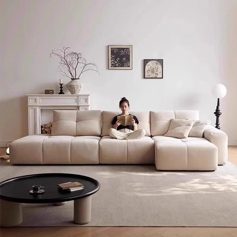 Canapés minimaliste en L