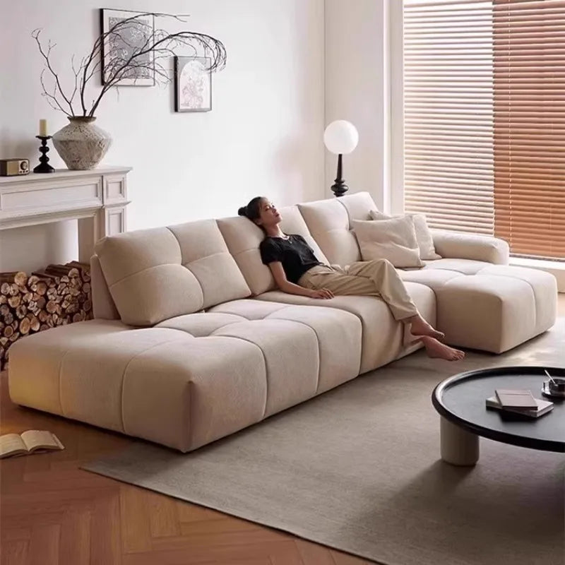 Canapés minimaliste en L