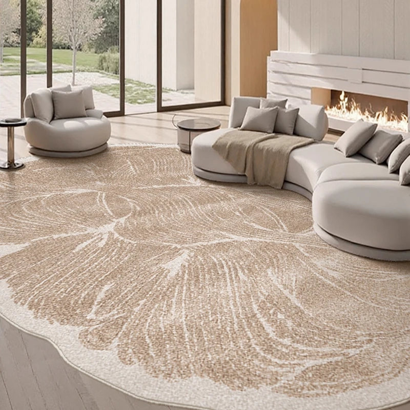 Tapis imitation feuille